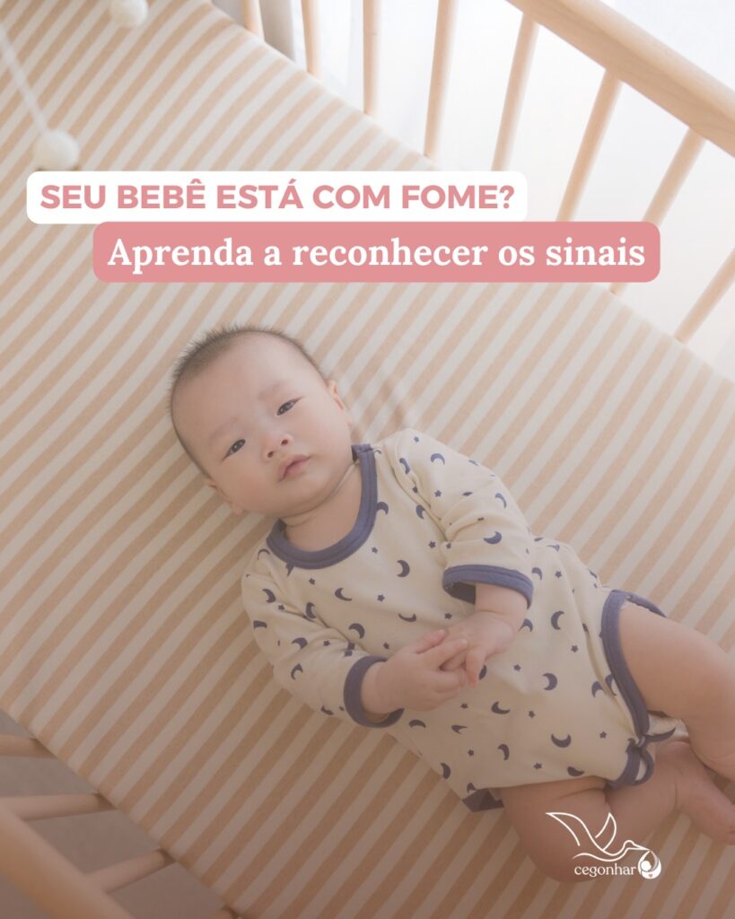 Seu bebê está com fome? Aprenda a reconhecer os sinais